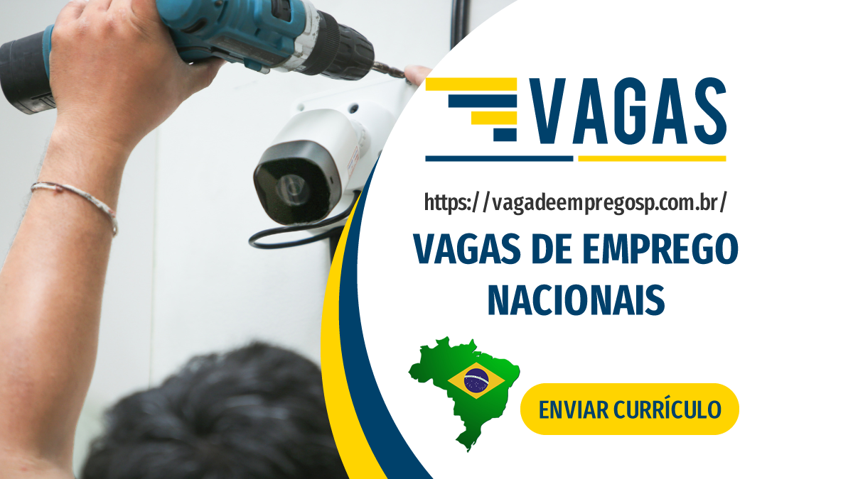 Recepcionista, Auxiliar Administrativo, Auxiliar de Limpeza e Conservação, Zelador e muito mais na Empresa Defenza Serviços